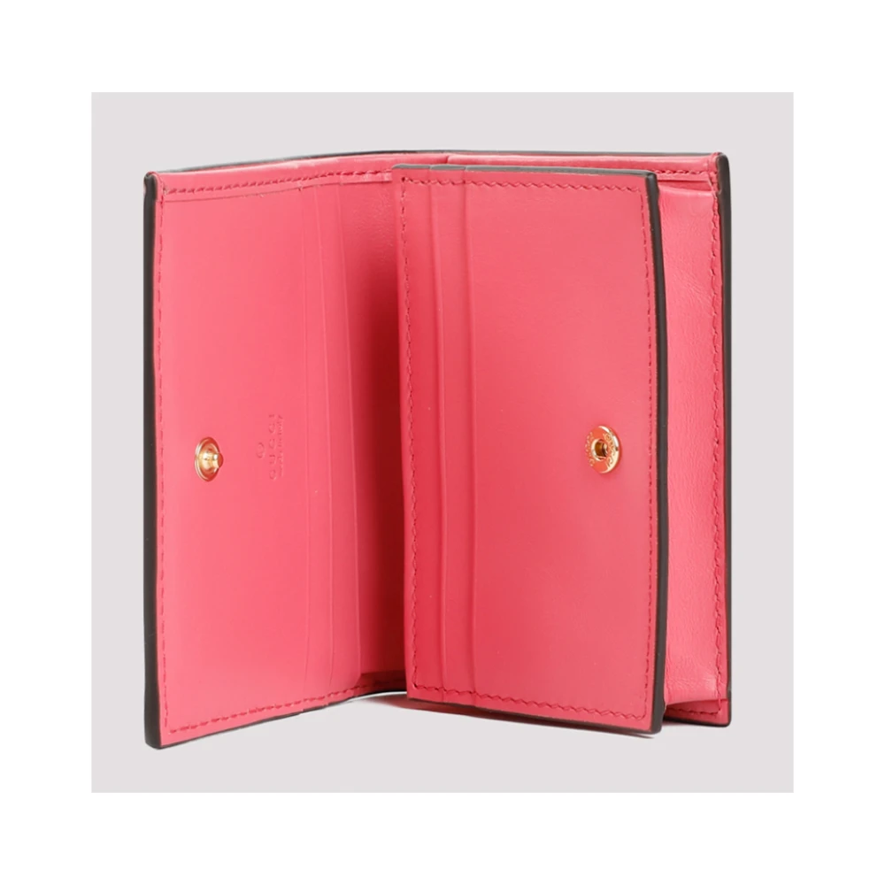 Gucci Matelassé Creditcard Slots Roze Pink Dames