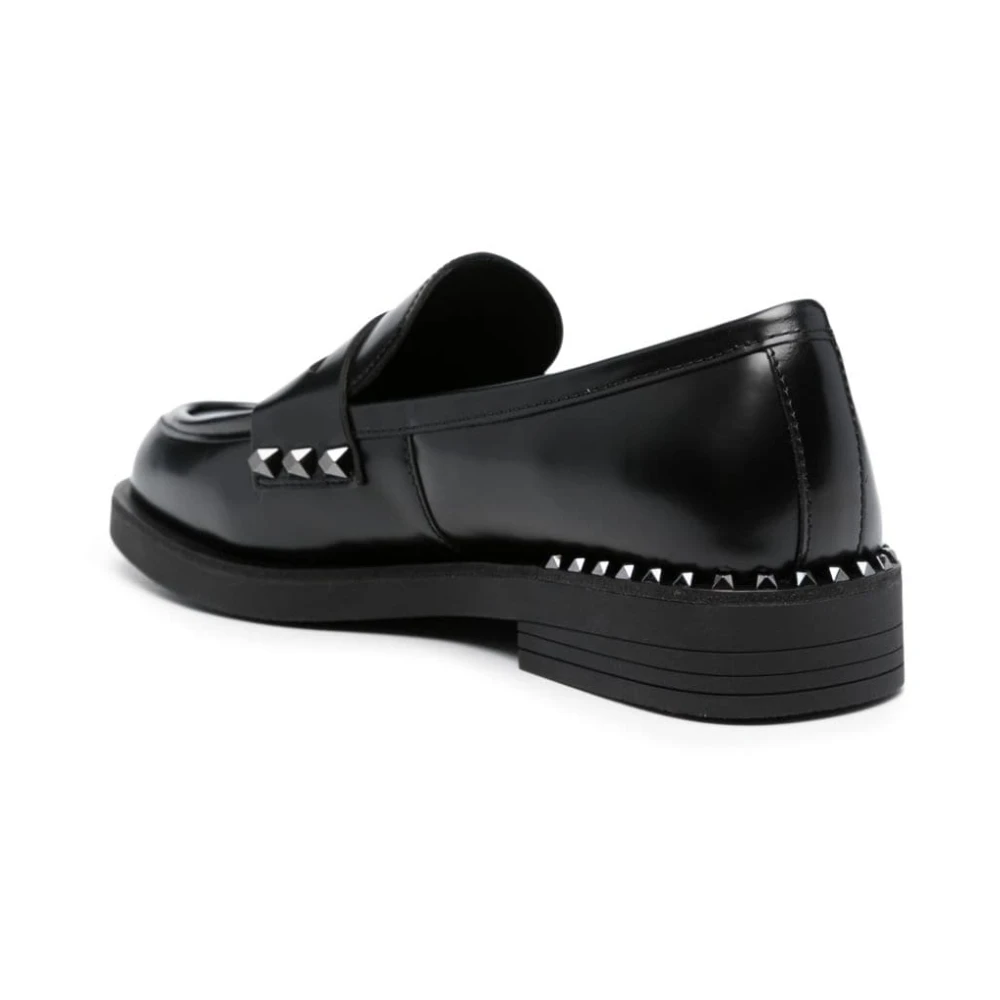 Ash Zwarte Mocassins voor Dames Aw23 Black Dames