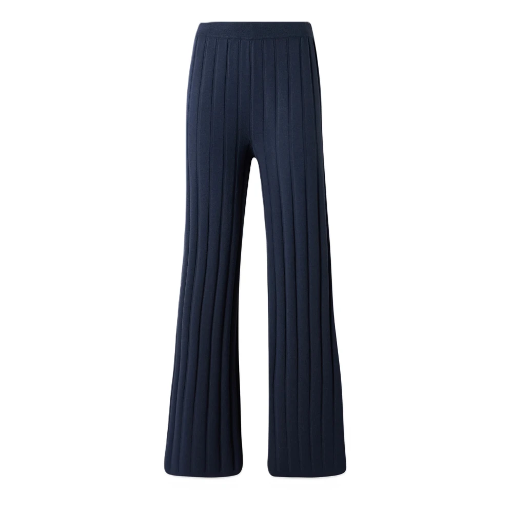 Max Mara Women's Blue Wide Trousers, M, Marzia Trousers