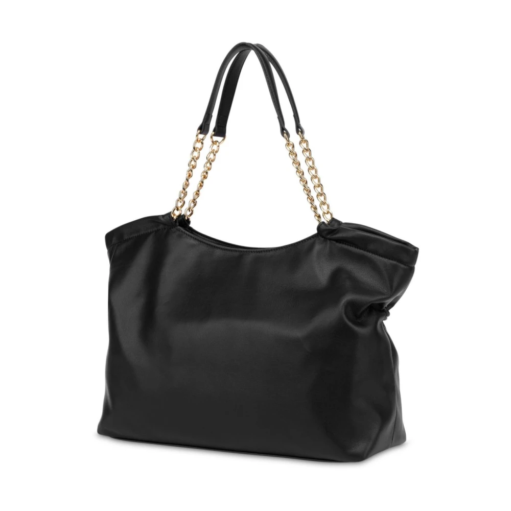 Love Moschino Zwarte schoudertas voor vrouwen Black Dames