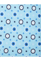 cravate-en-soie-bleue-a-motif-floral