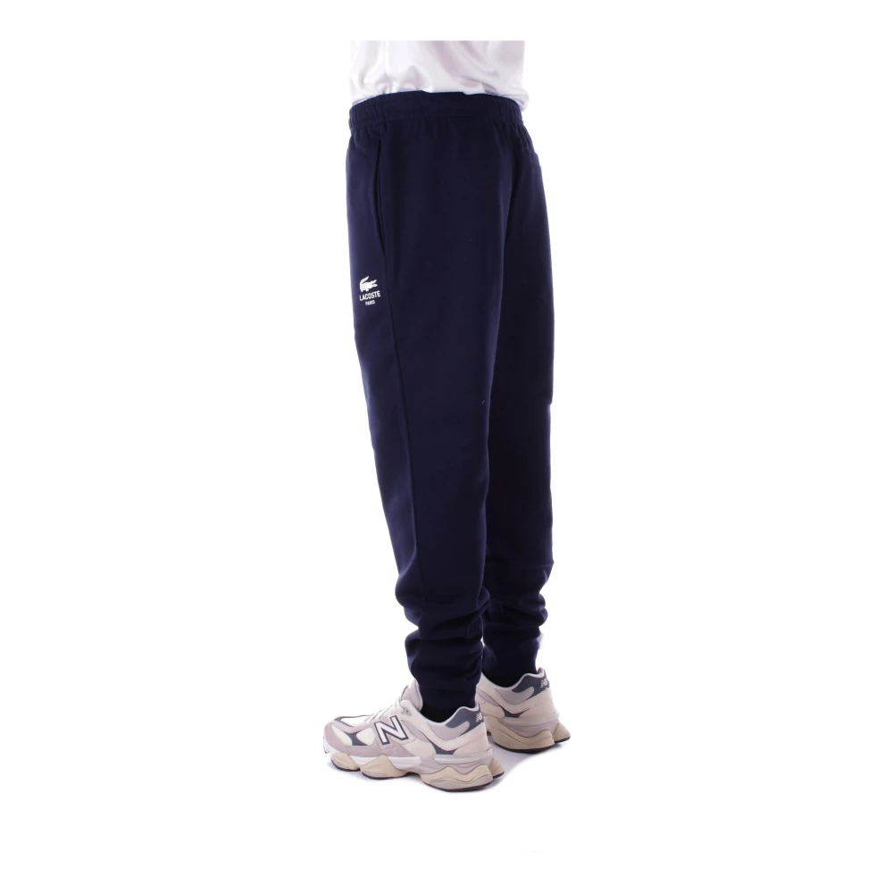 Lacoste Blauwe Live Broek met Verstelbaar Koord Blue Heren