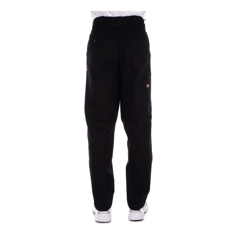 Dickies Zwarte Logo Broek Rits Zakken Black Heren