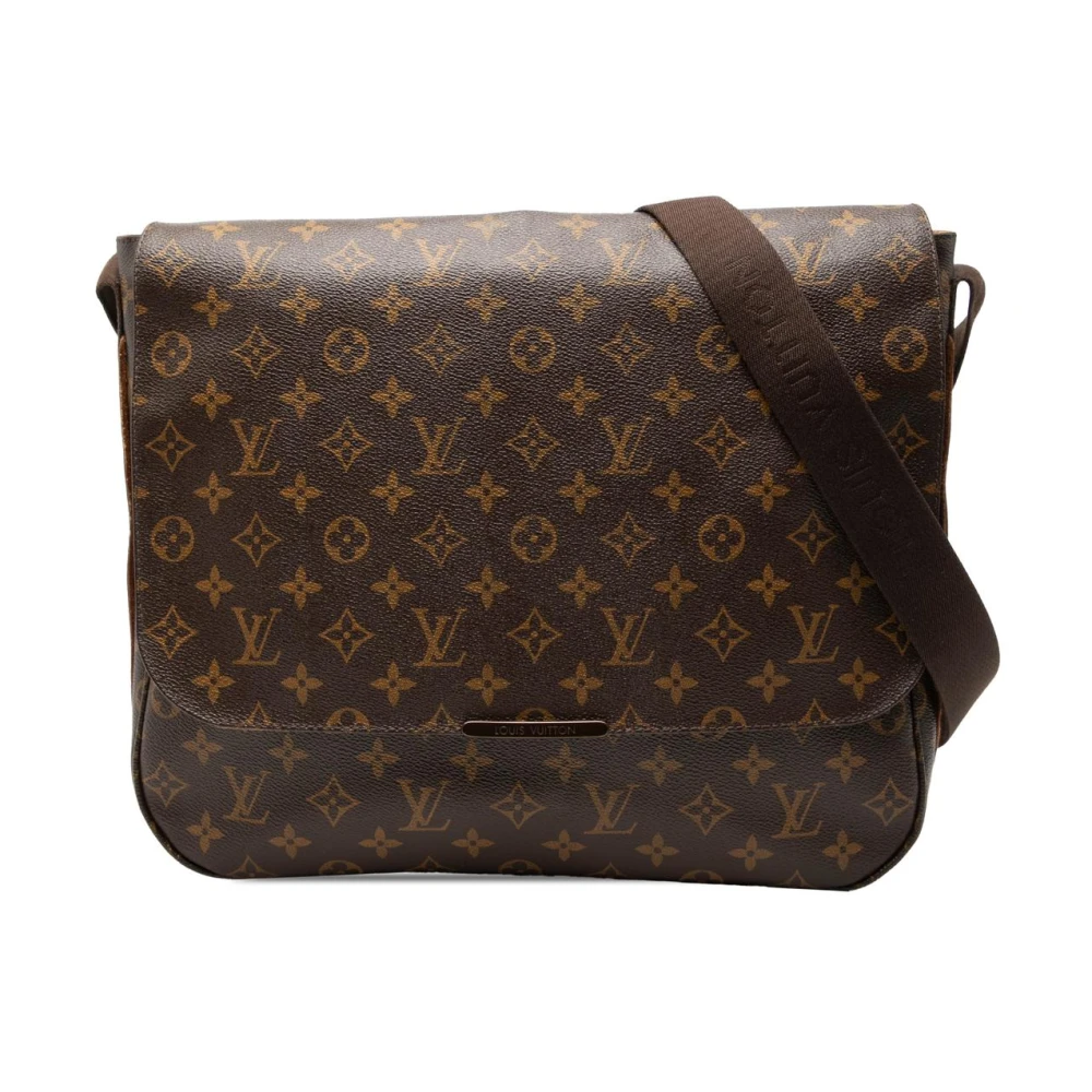 Louis Vuitton Vintage Women's Brown Vintage Cross Body Bags, One Size, Pre-Owned Patterned Messenger Bag