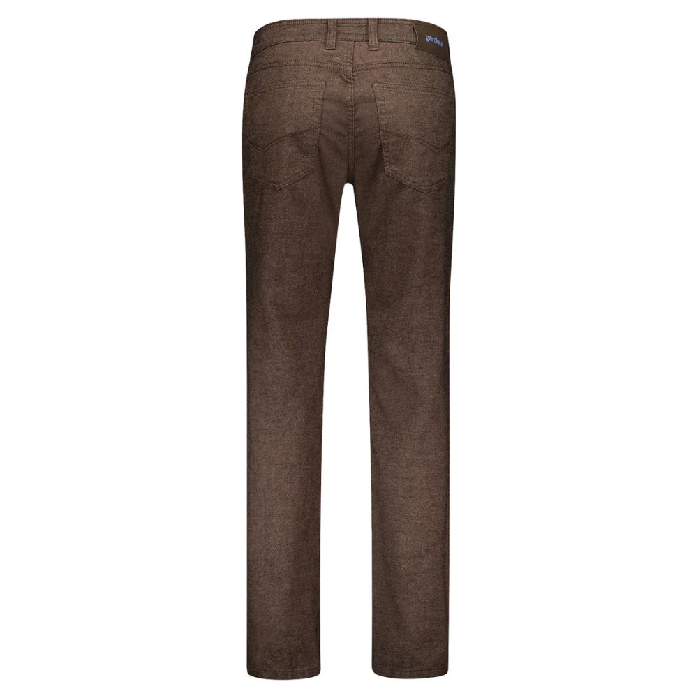Gardeur Moderne Fit 5-Pocket Broek Brown Heren