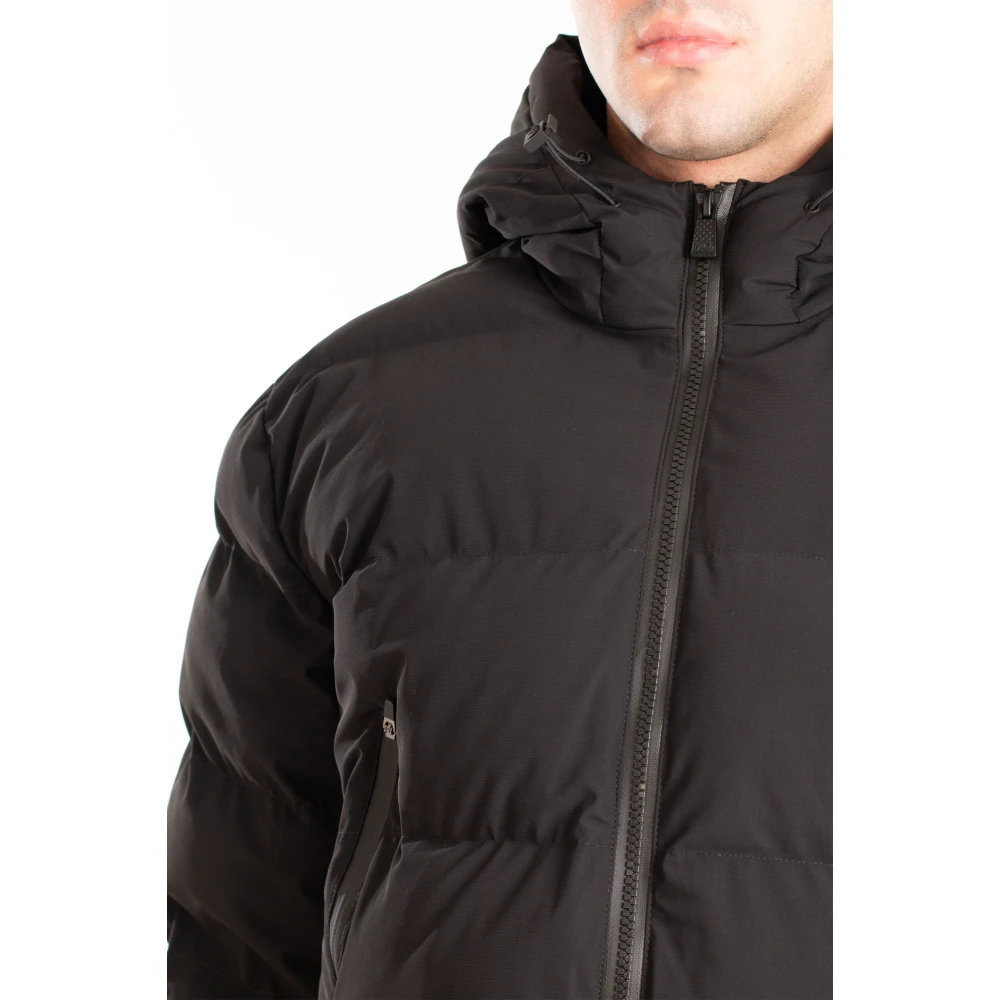 MC2 Saint Barth Capuchon Puffer Jas Black Heren