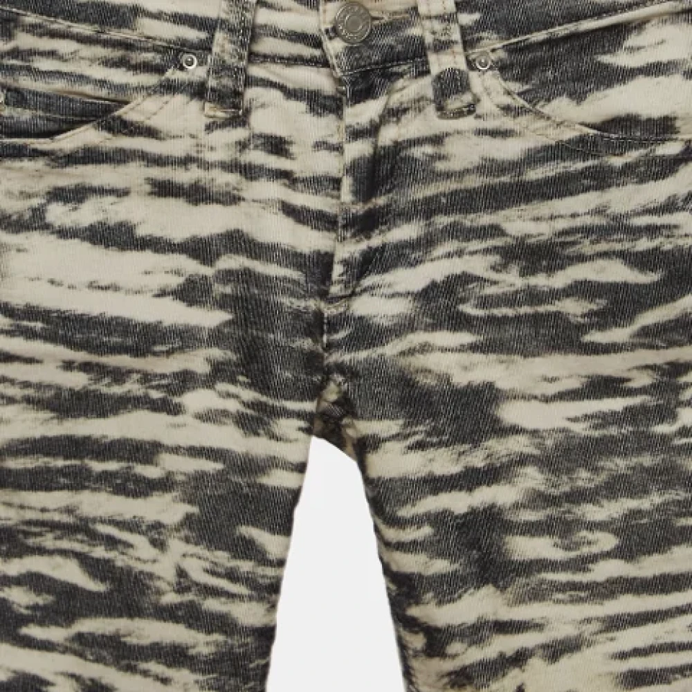 Isabel Marant Pre-owned Cotton jeans Beige Dames