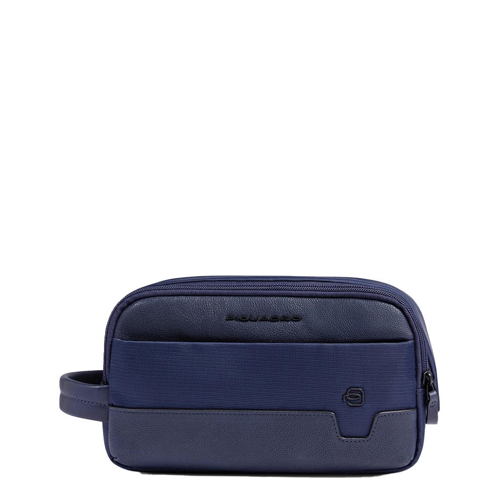 Piquadro Men's Blue Toilet Bags, One Size, By6021w138 Toiletry Bag