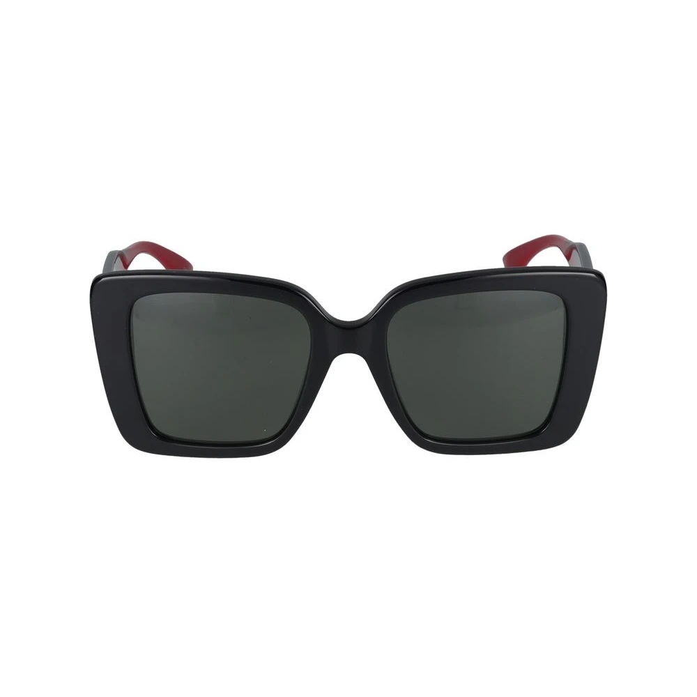 Gucci Women's Black Sunglasses, 53 Mm, Stylish Sunglasses In Green Grey