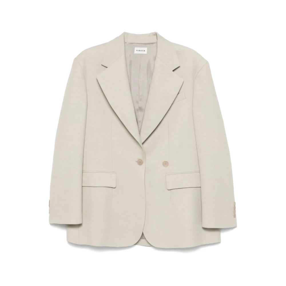 P.a.r.o.s.h. Stijlvolle Jassen Collectie Beige Dames