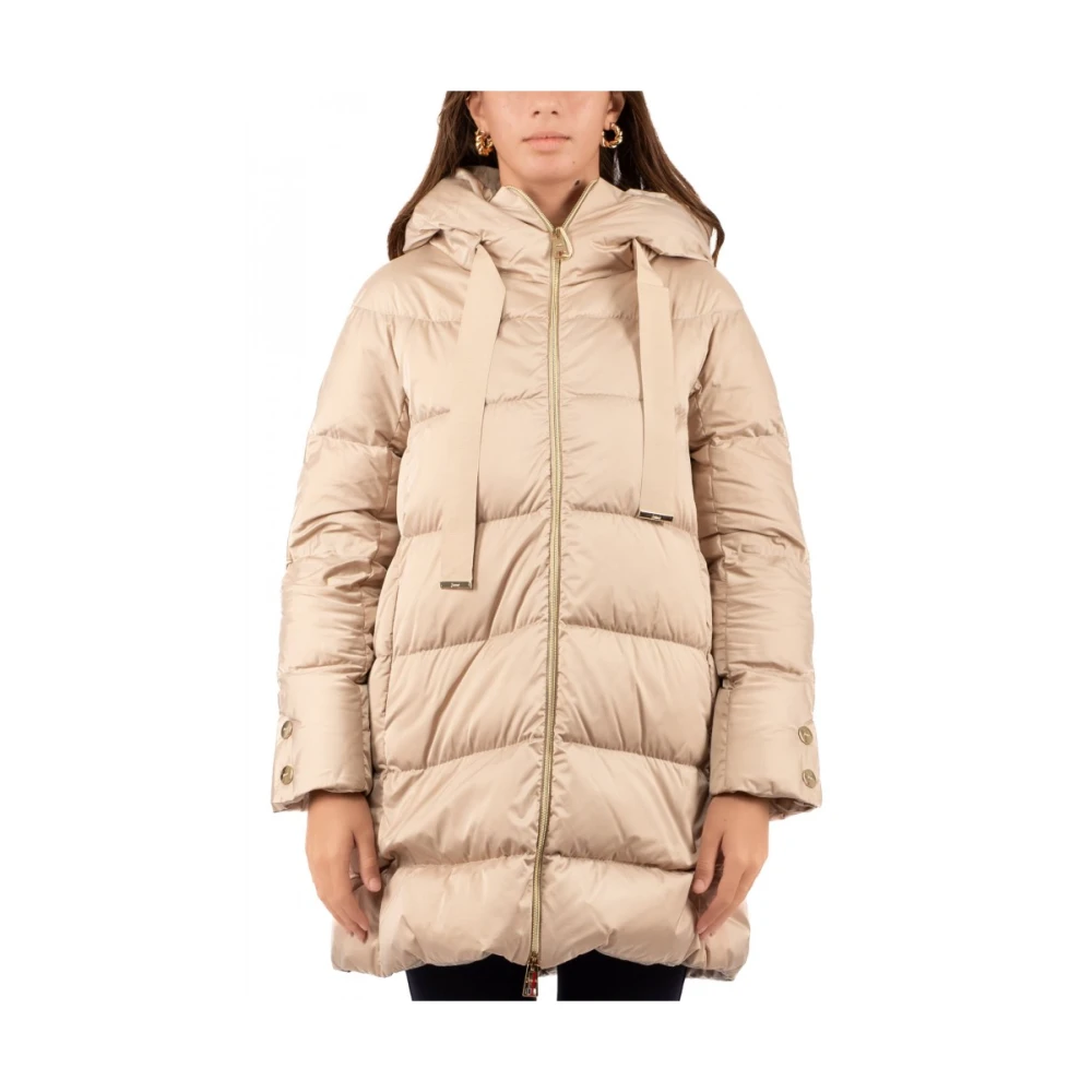 Herno Puffer Jacket Beige Dames