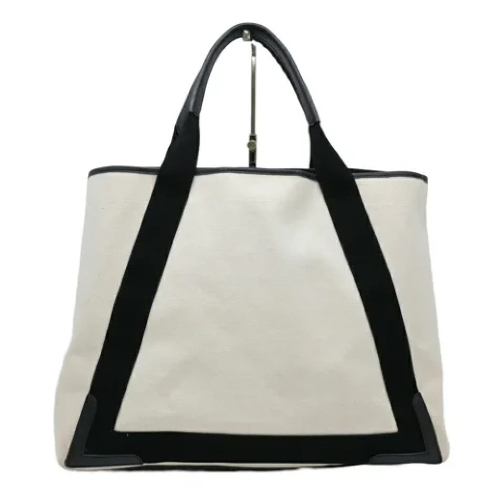 Balenciaga Vintage Pre-owned Canvas totes White Dames