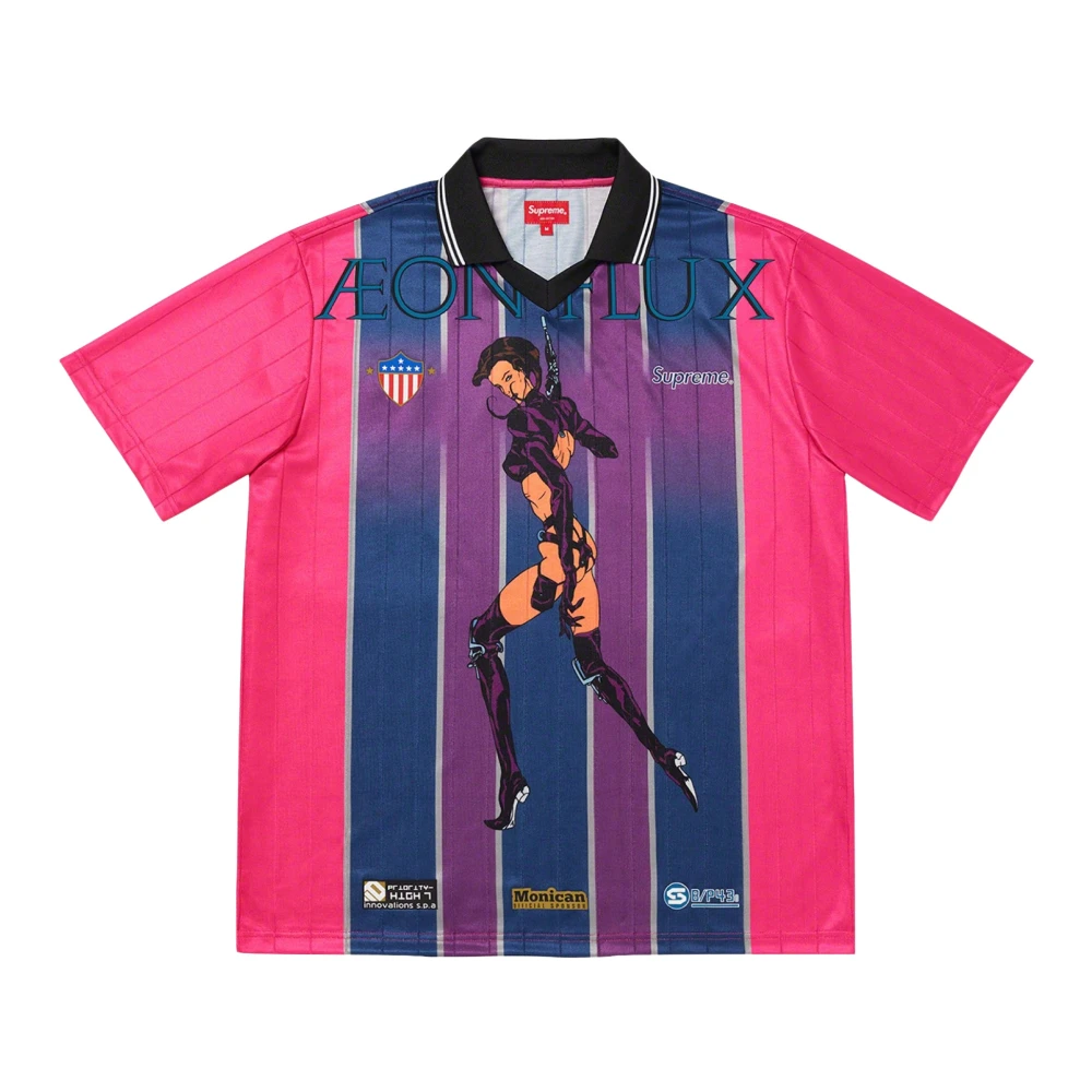 Supreme Limited Edition Aeon Flux voetbalshirt Multicolor Heren