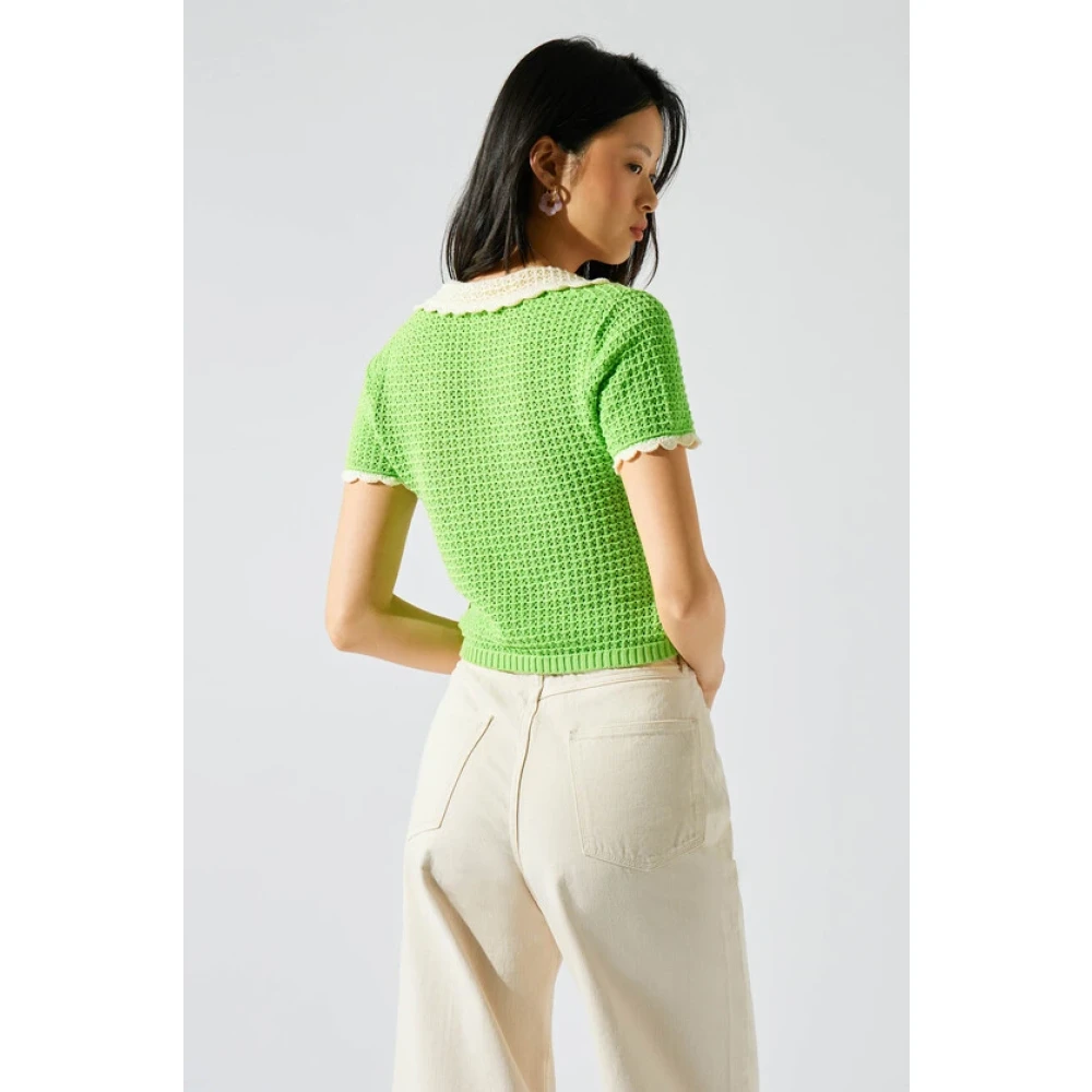 Manoush - Tops > T-Shirts - Green - Manoush - Modalova