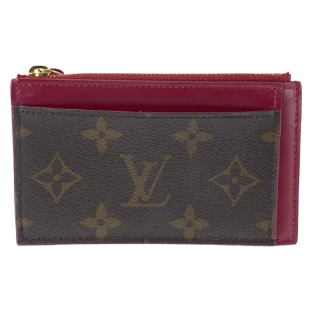 Louis Vuitton Vintage Pre-owned Canvas wallets Brown Dames