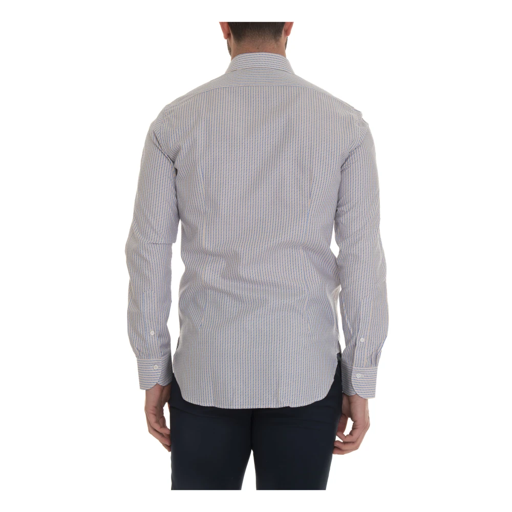 Càrrel Geometrische Fantasie Jurk Kraag Shirt Multicolor Heren