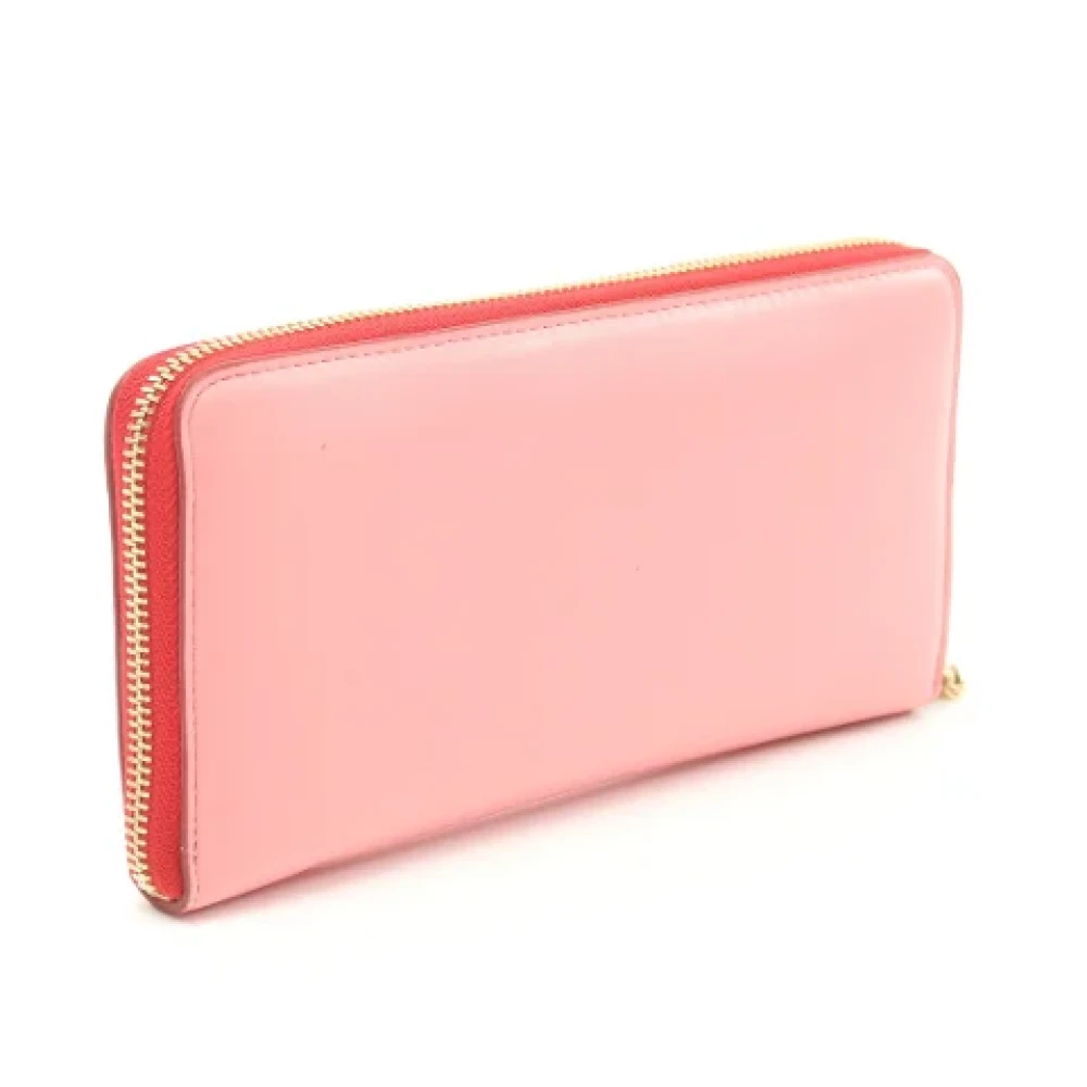 Stella McCartney Pre-owned Leather wallets Pink Dames