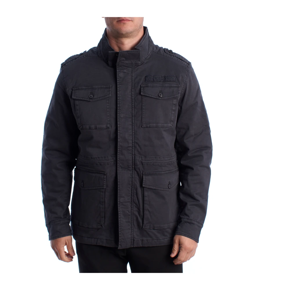 U.s. Polo Assn. Men's Blue Light Jackets, 3XL, Down Jackets