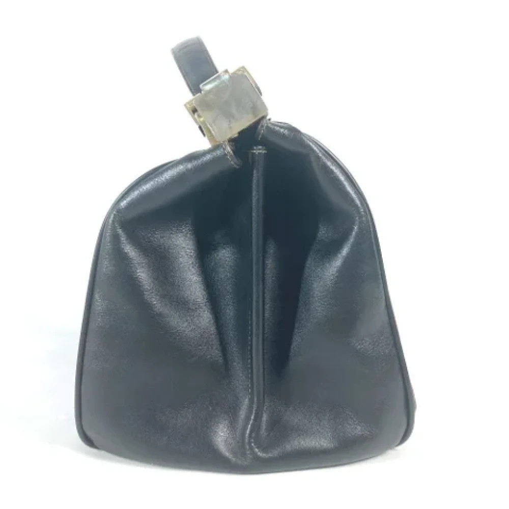 Fendi Vintage Pre-owned Plastic handbags Black Dames