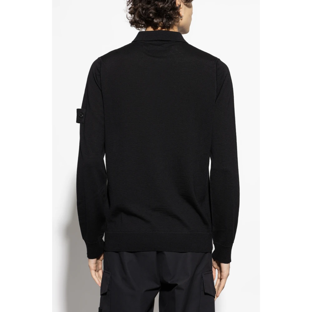 Stone Island Sweater capsule Ghost Black Heren