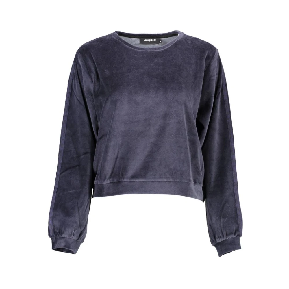 Desigual Donna Blu Felpe, M, New,