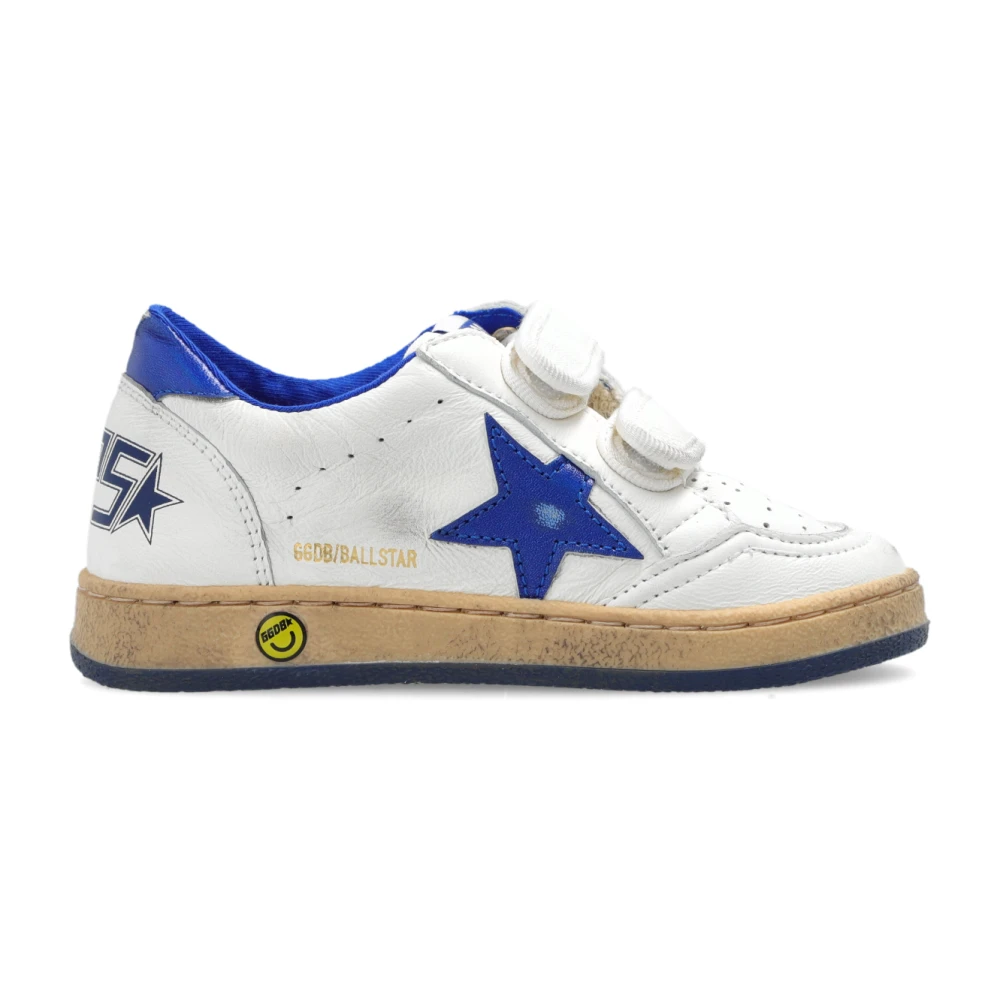 Golden Goose Unisex Kids White Kids Sneakers, 29 Eu, Ball Star Junior Trainers
