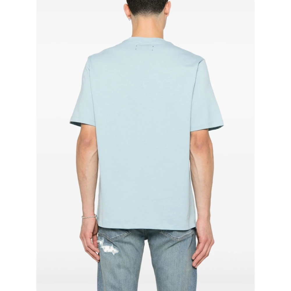 Amiri Drie Sterren Hemelsblauw T-shirt Blue Heren