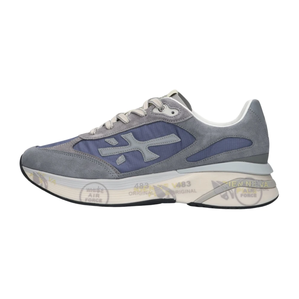 Premiata Moerun Sneakers Heren Schoenen Blauw