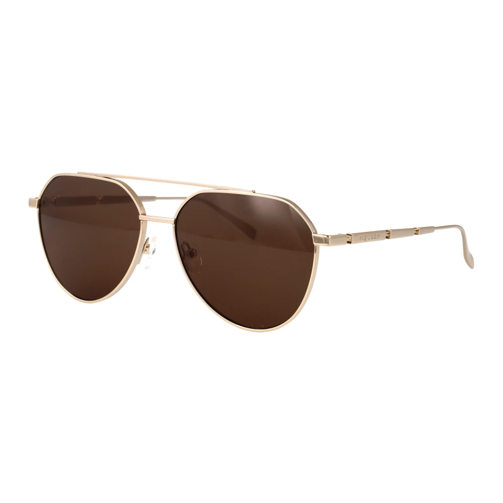 Alexander Mcqueen Men's Yellow Sunglasses, 59 Mm, Stylish Sunglasses Am0478s