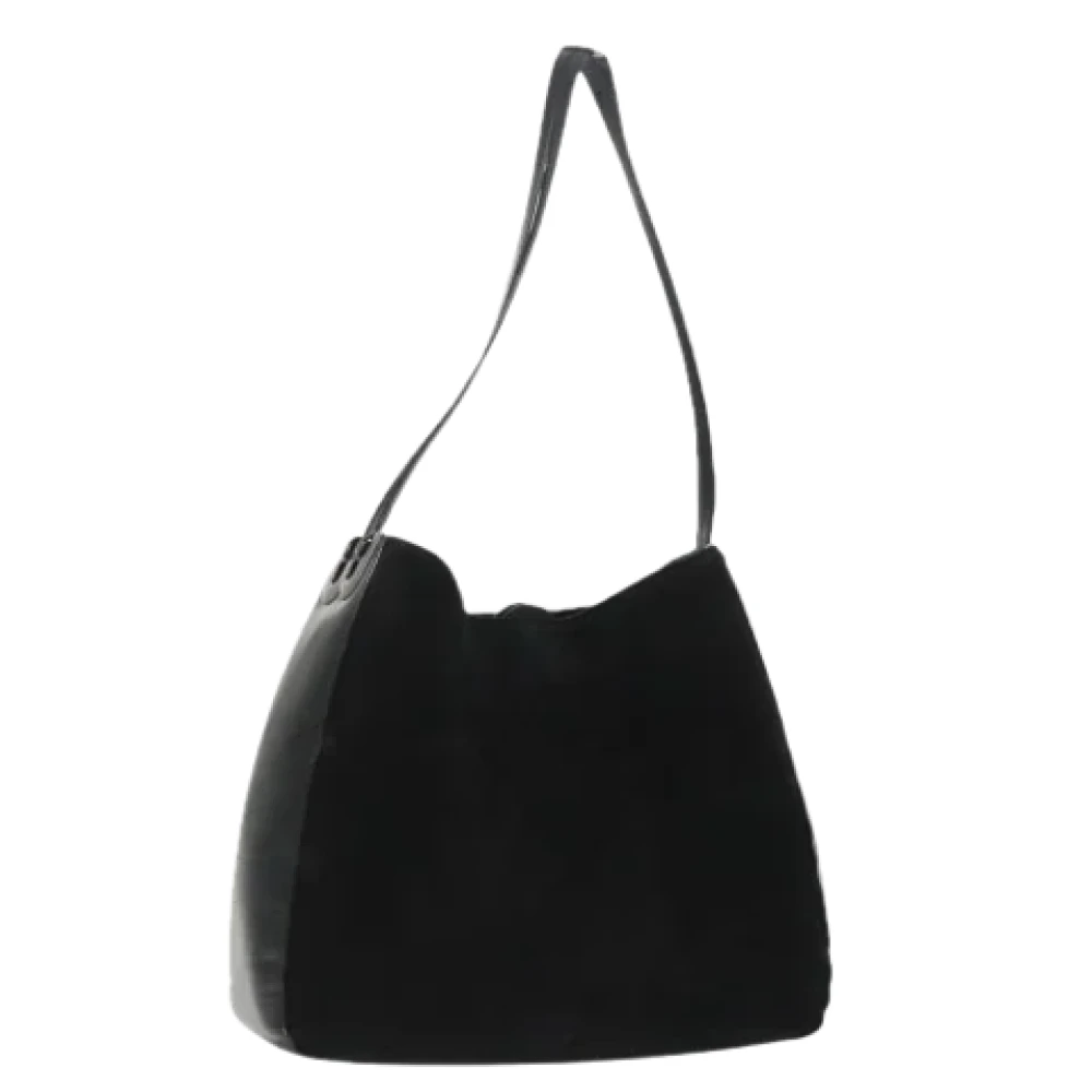 Bally Pre-owned Suede handbags Black Dames