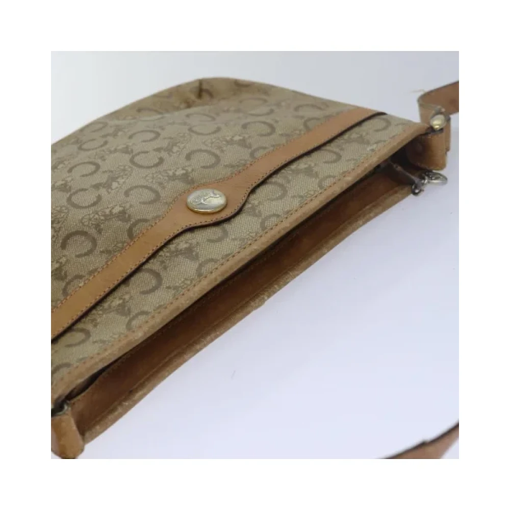 Celine Vintage Pre-owned Leather celine-bags Beige Dames