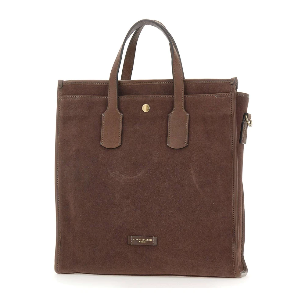 Gianni Chiarini Men's Brown Shopping Bags, One Size, Berlino Hand Bag