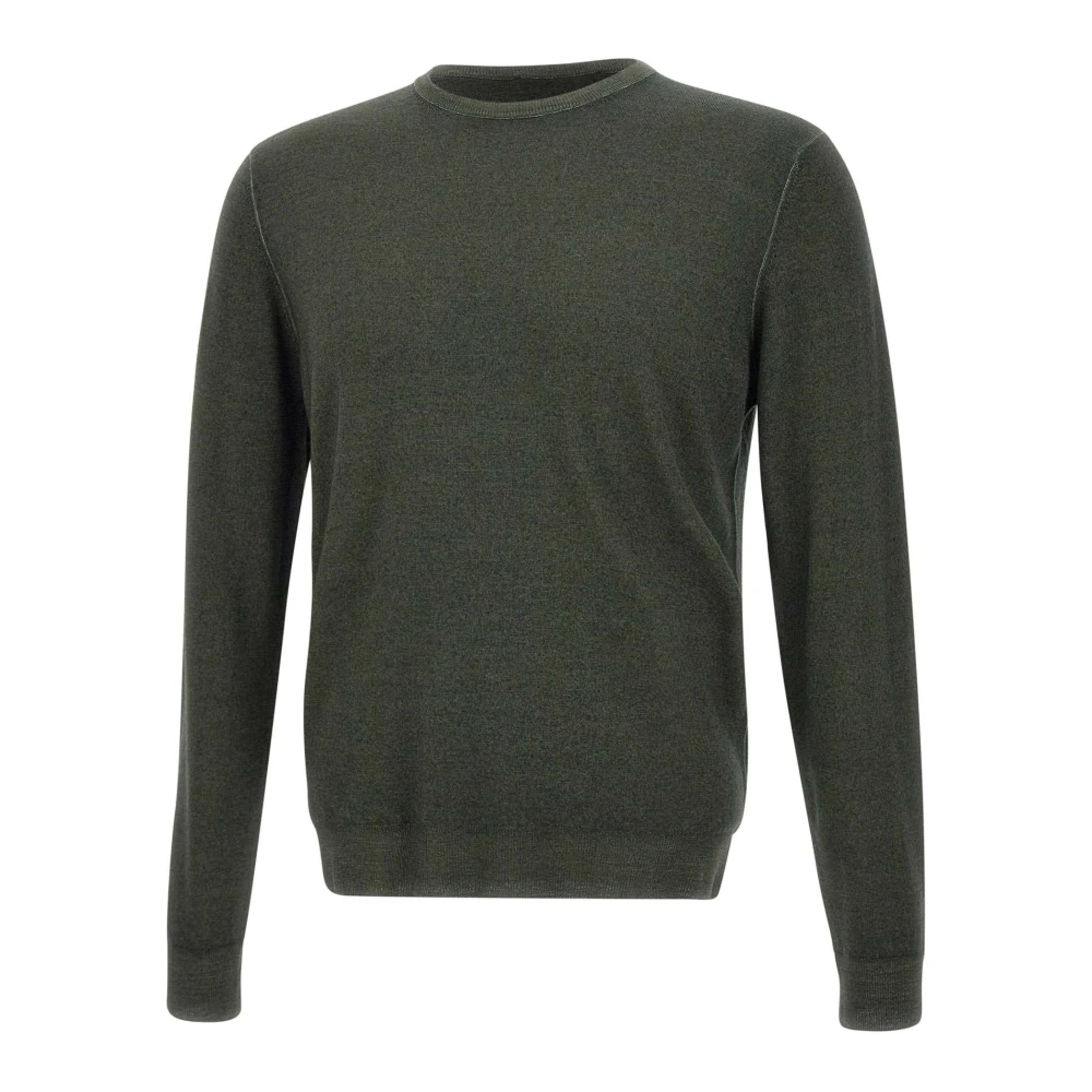 Filippo De Laurentiis Groene wollen trui Colors Collection Green Heren