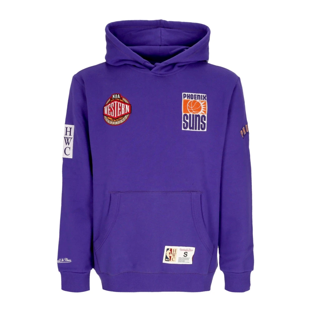 Mitchell & Ness Phoenix Suns Fleece Hoodie Paars Purple Heren