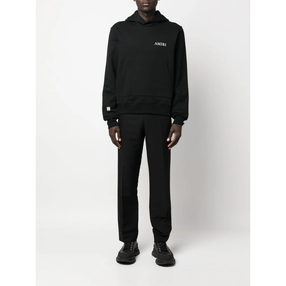 Amiri Puff Logo Hoodie Black Heren