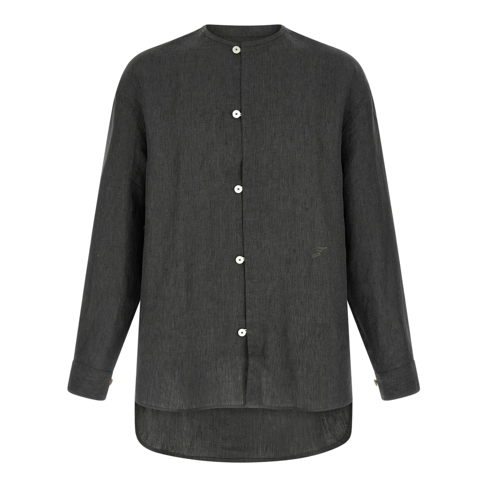 Jacquemus Gray La Chemise Pastro Shirt - Male - Casual Shirts - L - Shirts