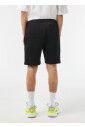shorts-en-coton-noir-brode-crocodile