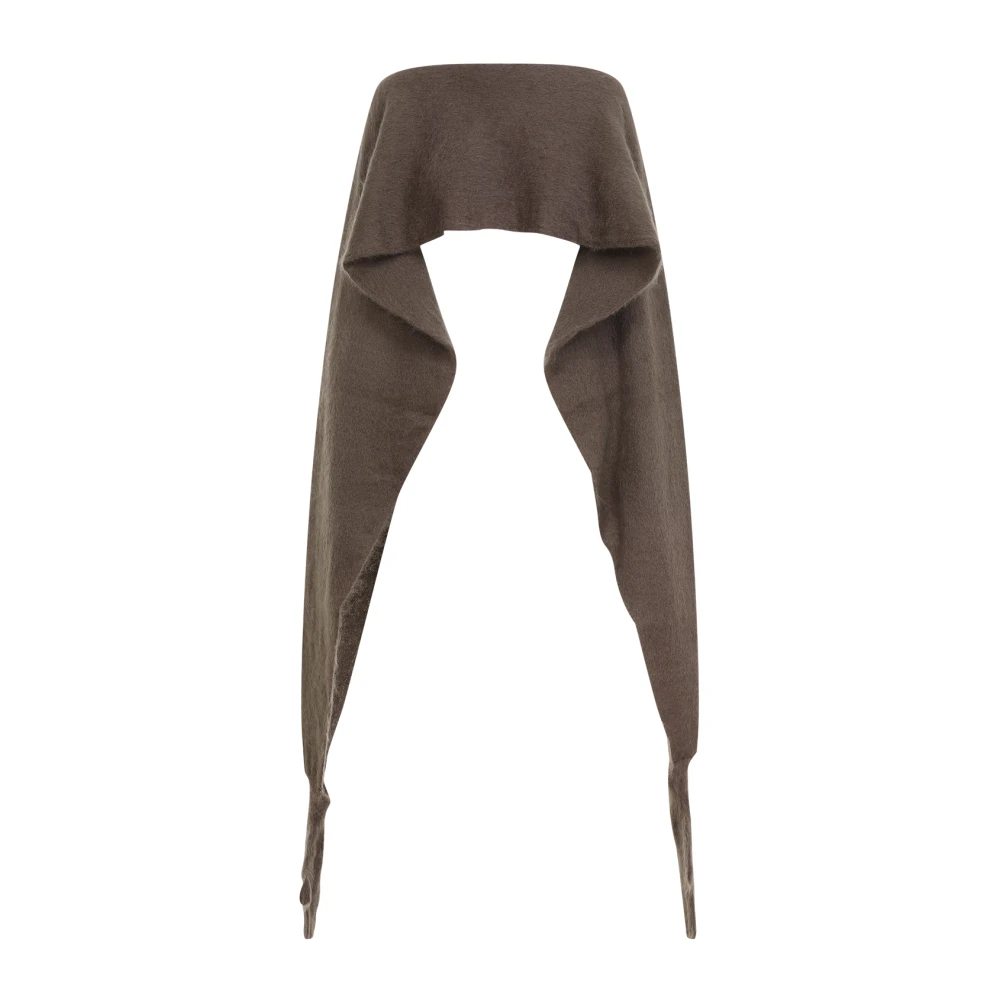Moschino Bruine Sjaals voor Vrouwen Aw24 Brown Dames