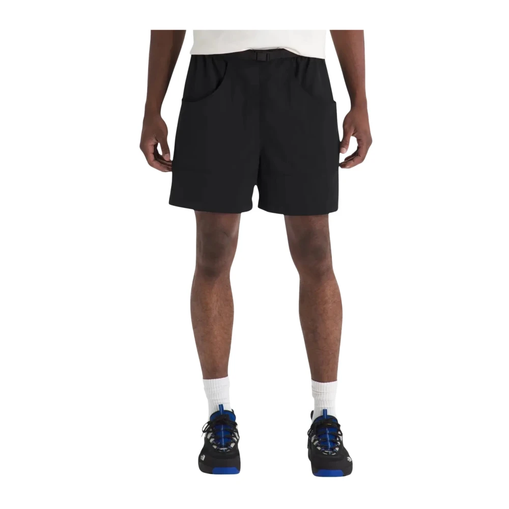 The North Face Uomo Nero - Red Box Nylon Belted Short - Sport - L - Immagine 3
