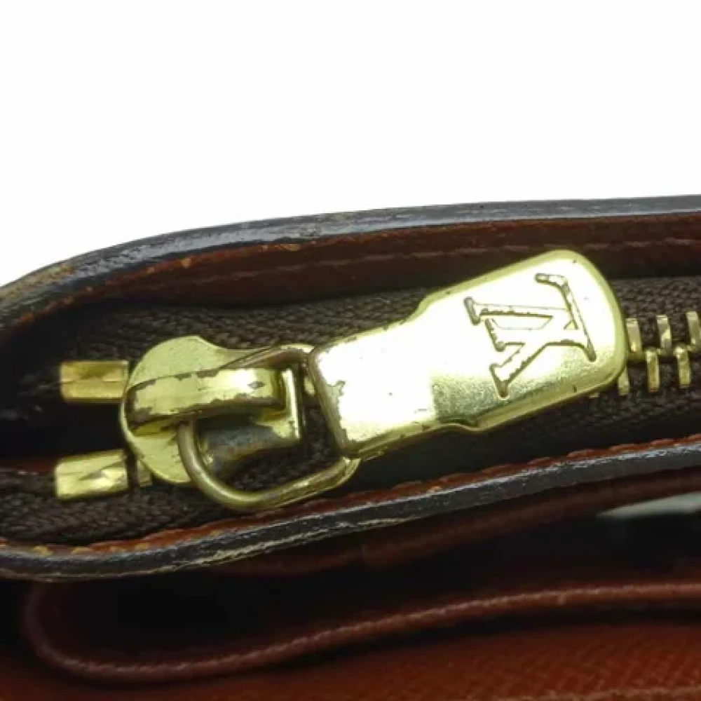 Louis Vuitton Vintage Pre-owned Canvas wallets Brown Dames