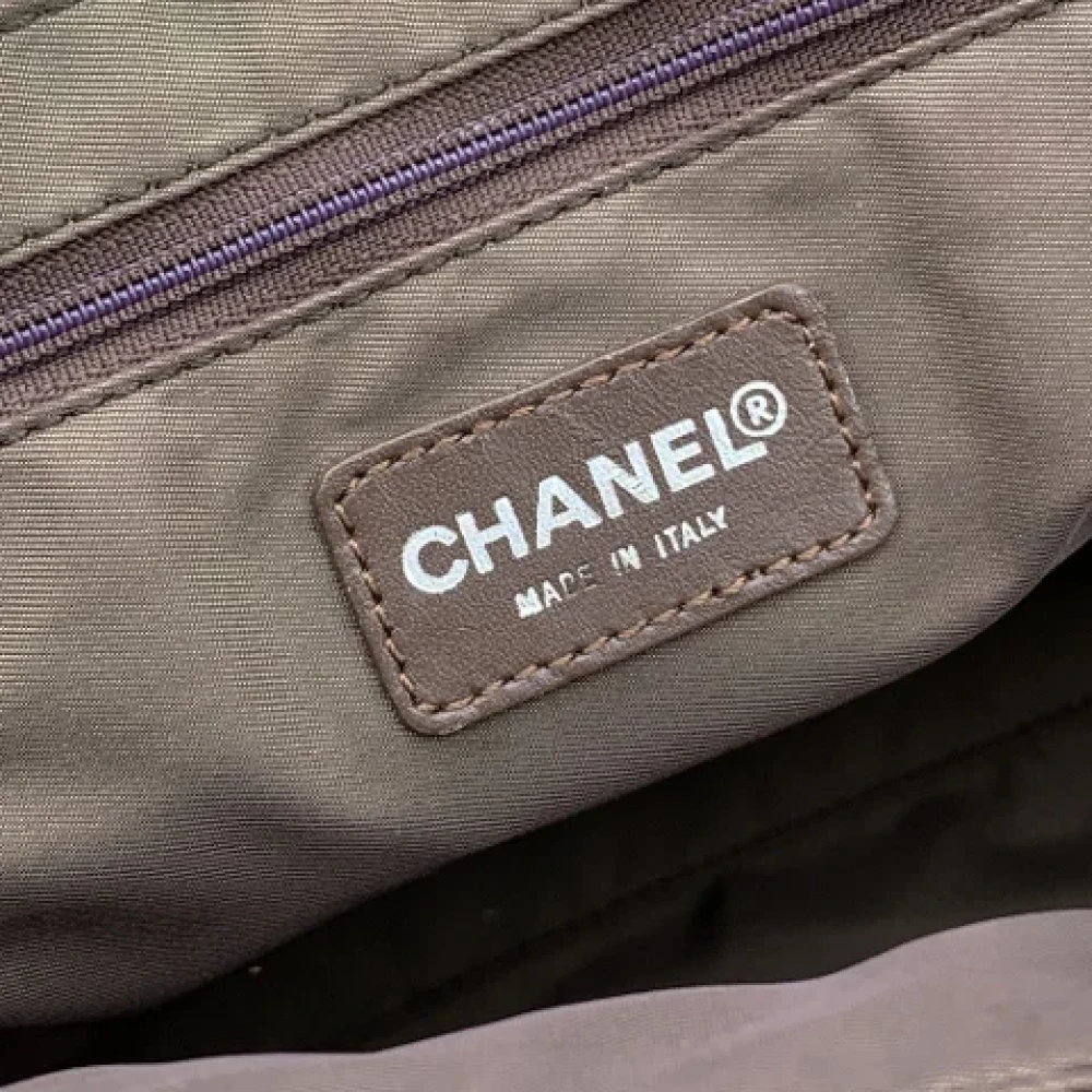 Chanel Vintage Pre-owned Nylon totes Green Dames