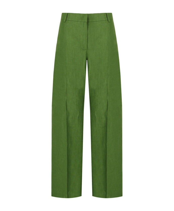 pantalon-malizia-en-lin-vert