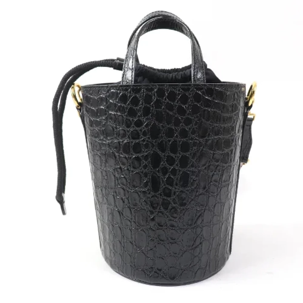 Bally Pre-owned Leather handbags Black Dames