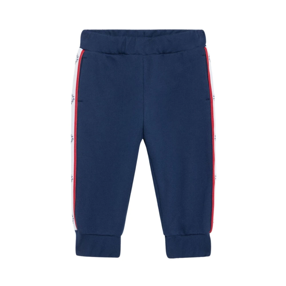 Roberto Cavalli Boys Blue Sweatpants, 2 Y, Bold Joggers