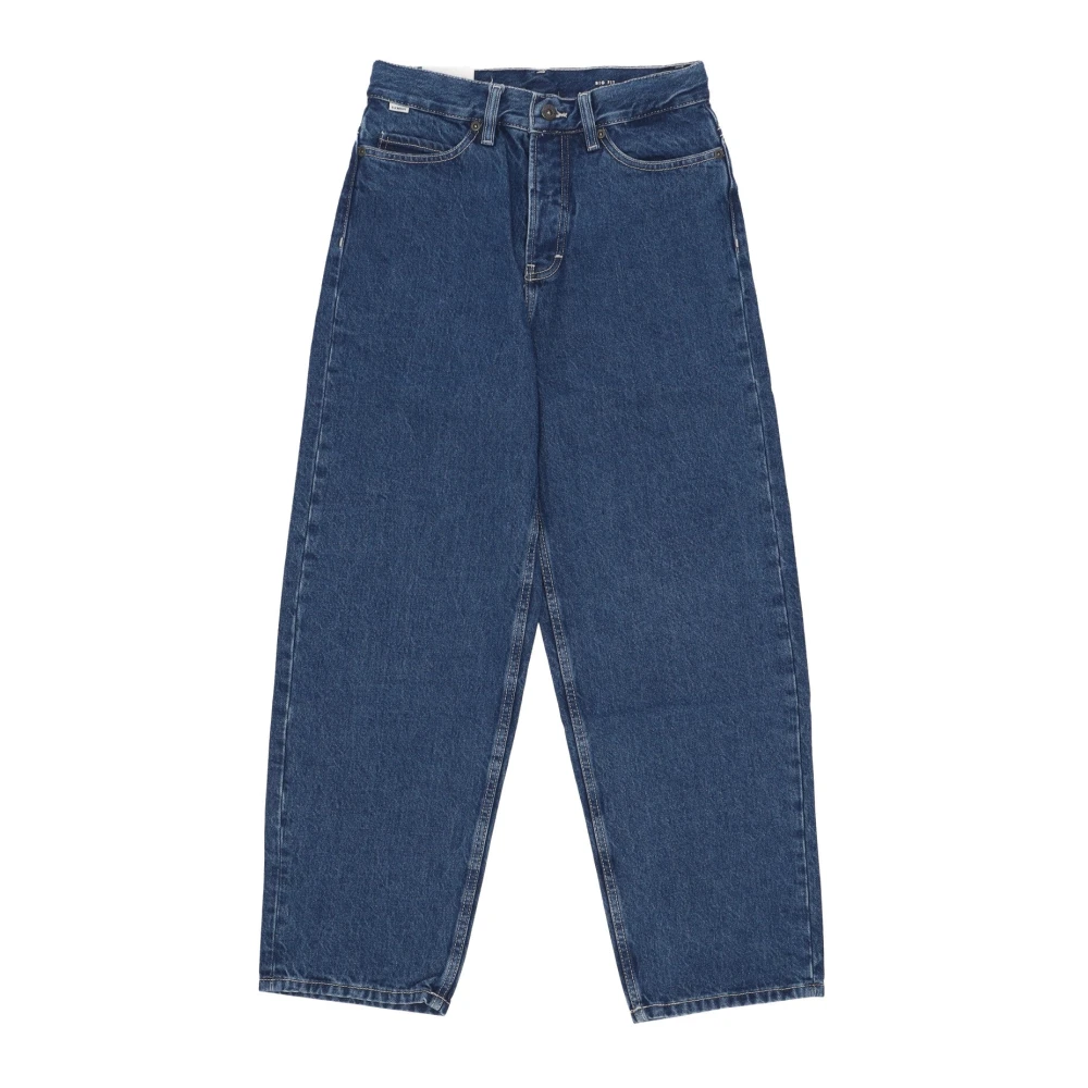 Element Blue Mid Used Men's Jeans - Male - Loose Fit Jeans - W36 - Jeans