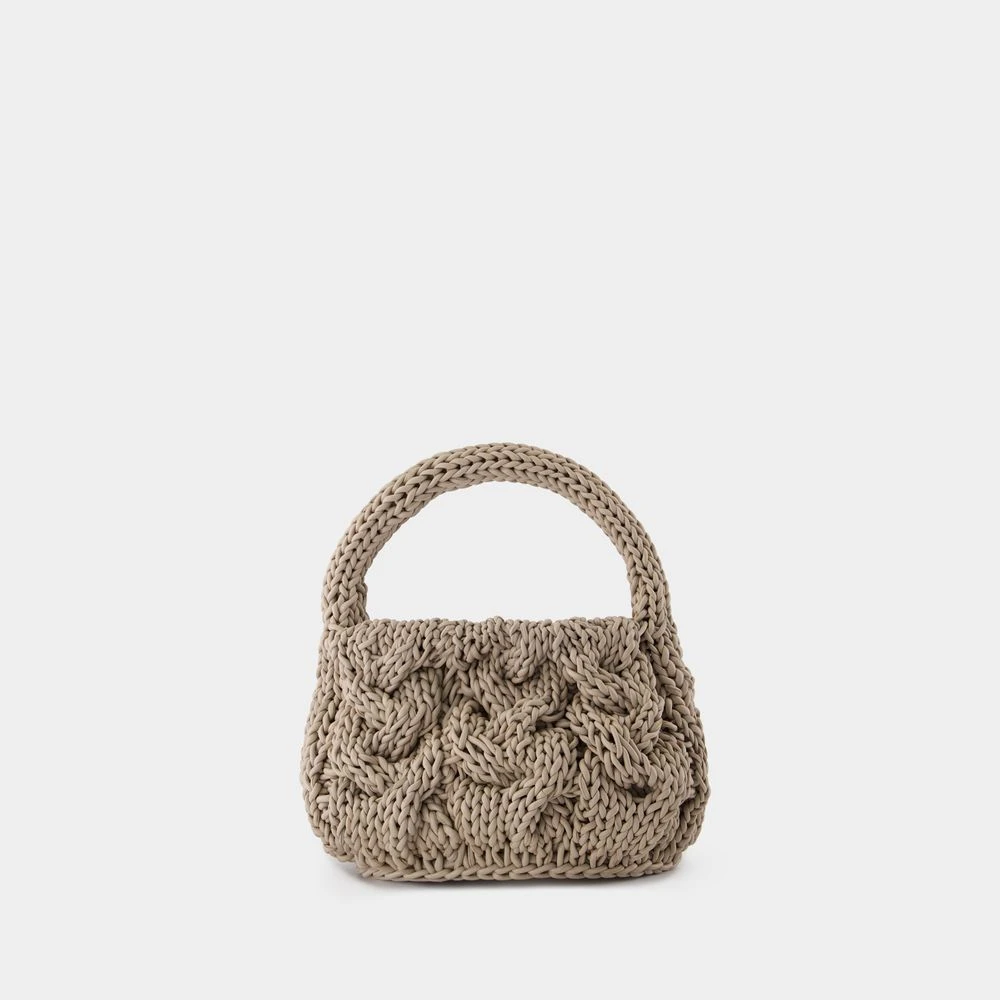 JW Anderson Gewatteerde Leren Schoudertas Grijs Gray Dames