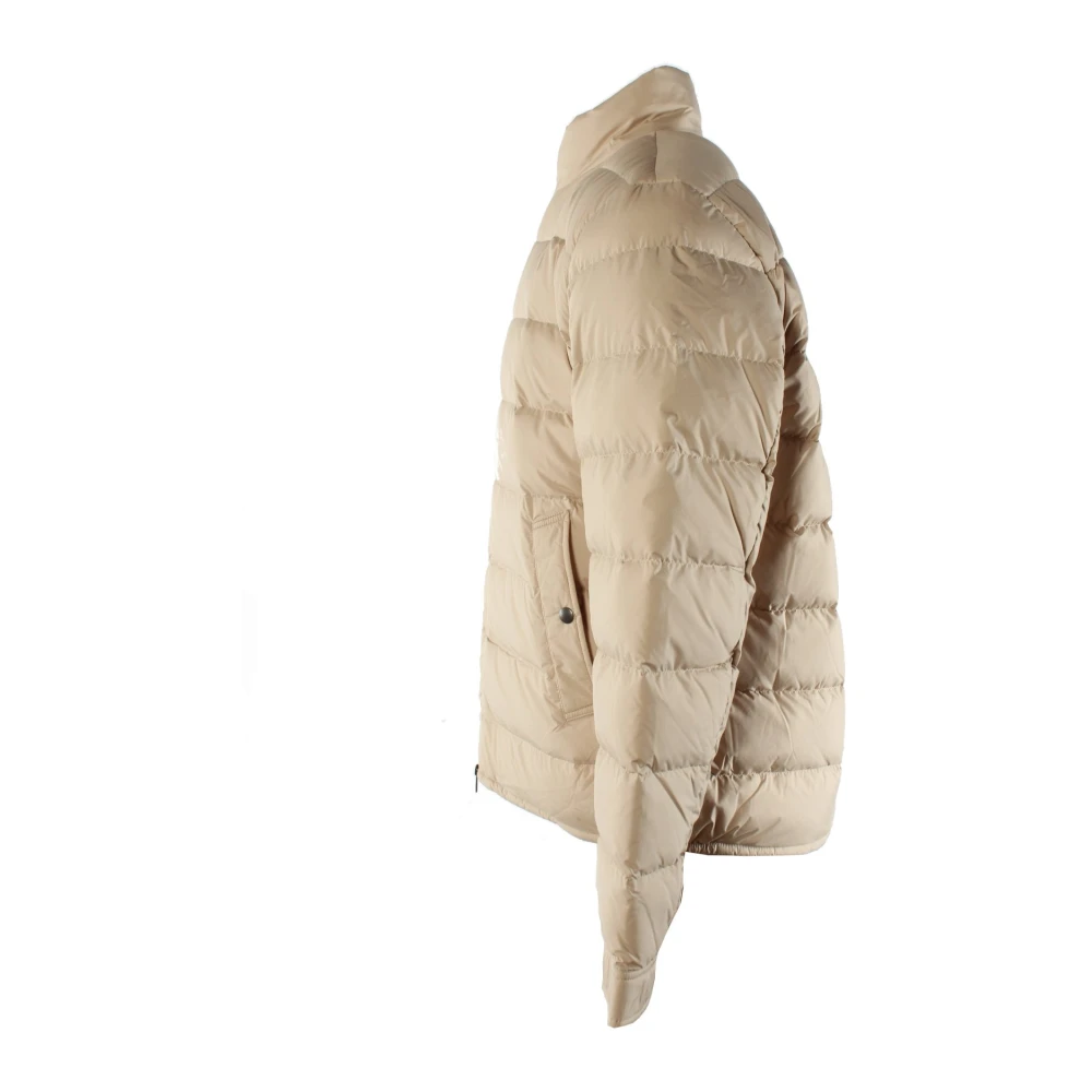 Woolrich Beige Herenjas Microfiber Beige Heren