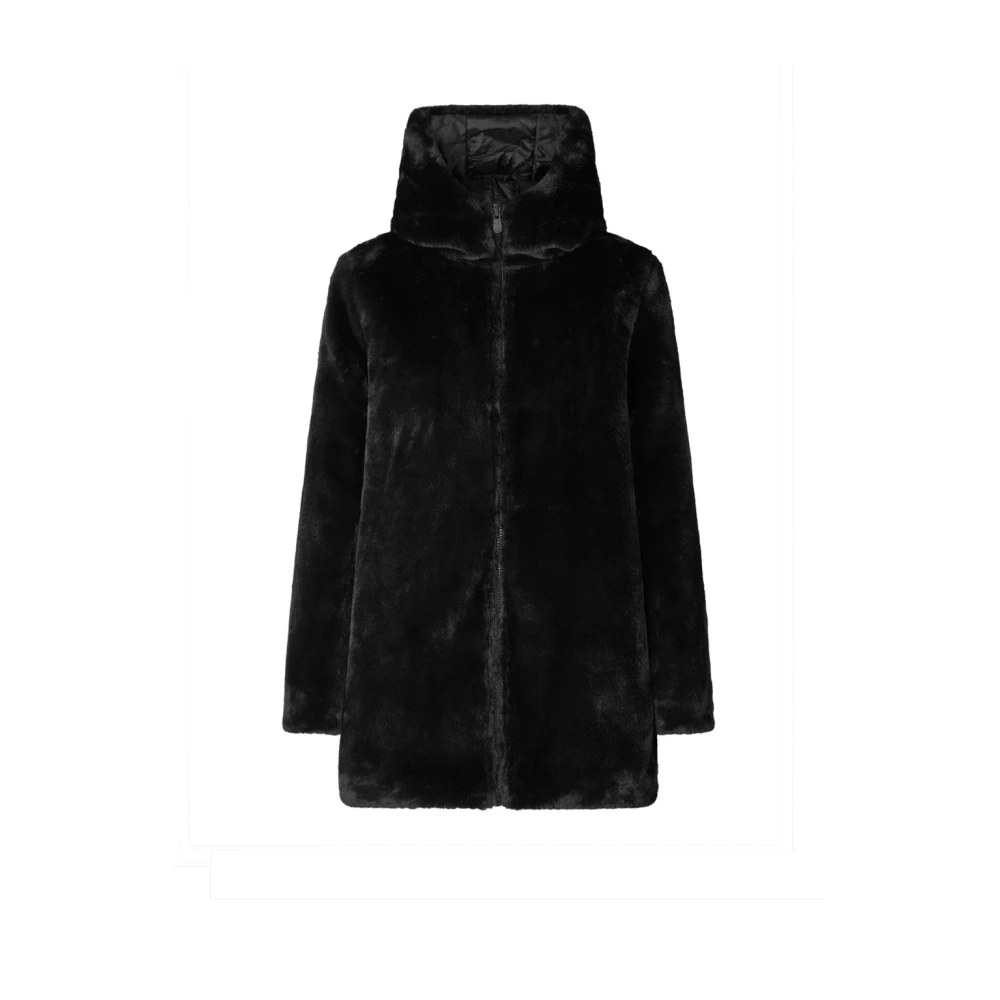 Save The Duck Women's Black Bridget Coat