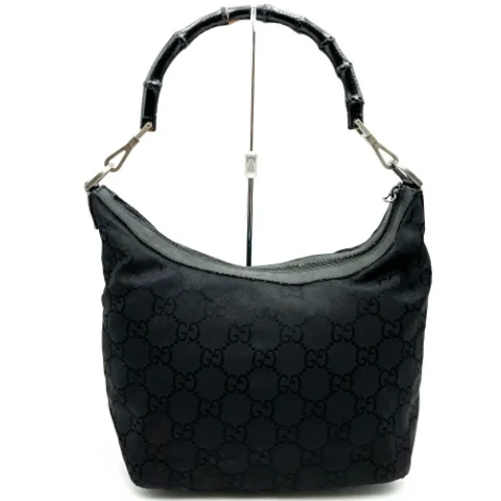 Gucci Vintage Pre-owned Nylon gucci-bags Black Dames