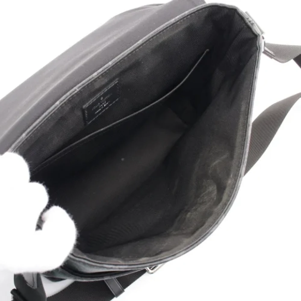 Louis Vuitton Vintage Pre-owned Canvas louis-vuitton-bags Black Heren
